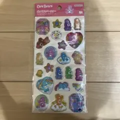 ケアベアポップデコパーティー ラメきらクリスタルシール