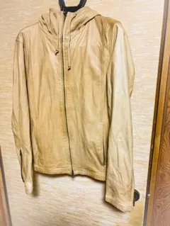 shamaレザーブルゾン