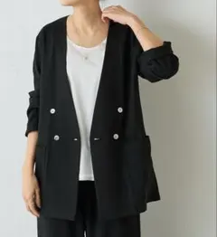 ビアズリー　ダブルノーカラージャケットのサムネイル