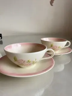 ローラアシュレイ，スープカップ&プレートセット - メルカリ