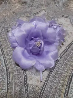 まとめ2つ ブーケブローチ