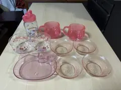 Hello kitty 食器　10点セット