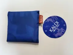 KALDI　エコバッグ　Helpers 　ブルー