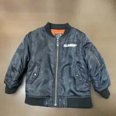X-LARGE MA-1ジャケット 黒 キッズ用