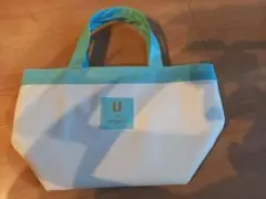 U by ungaro トートバッグ ホワイト×ライトブルーのサムネイル