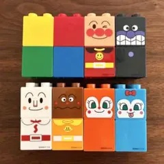 アンパンマンブロックラボ アンパンマンとおともだちブロックセット