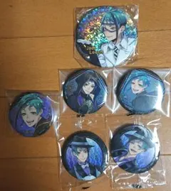 ツイステ 缶バッジセット フロイド ジェイド