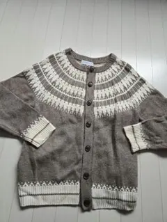 しまむら ノルディック柄　カーディガン