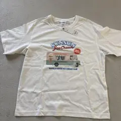 SUNSUN Ice Cream Tシャツ ホワイト MサイズGUのサムネイル