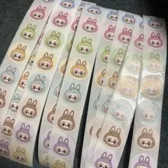 ラブブのロールシールセット80個