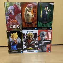 学マス、呪術、ヒロアカ、ドラクエ等 プライズフィギュアまとめ売り 6点 Grandista等プライズフィギュア6体まとめ売り ヒロアカ 呪術廻戦等