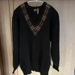 【DAKS ダックス】　レデース　深緑色セーター　Mサイズ