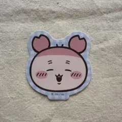 ちいかわ ダイカットステッカー 古本屋 カニちゃん