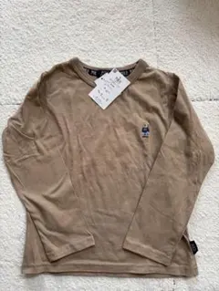 新品未使用　POLO ベージュ 長袖カットソー 130 しまむら