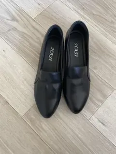 ブラック スリッポン パンプス美品