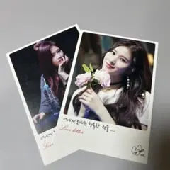 TWICE サナ ポストカード 2枚セット