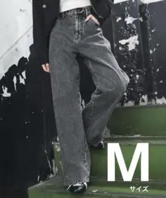 WEGO デニムパンツ グレー Mサイズ