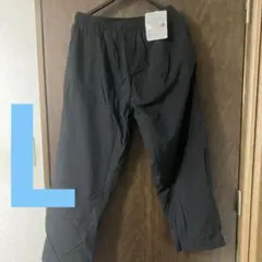 裏フリースパンツL黒