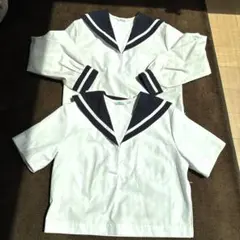 セーラー服上着 半袖、長袖セット