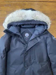 カナダグース クレストン ブラックラベル ブラック サイズS