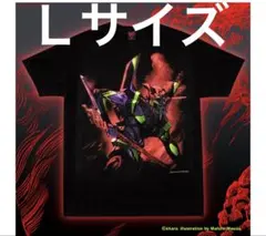 EVANGELION 前田真宏GEEKS RULE TSHIRT エヴァL