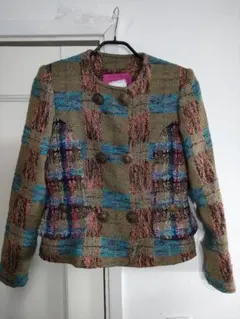 2026年最新】Christian Lacroix レディース ノーカラージャケットの