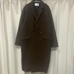 アウター 茶色 ピーコート チェスターコート ロング メンズ 秋冬 AW