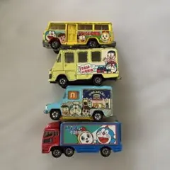 ドラえもん ミニカー 3台セット　ジャンク　レトロ