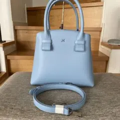 新品/フィルム付✨傳濱野 ラチュレ 2way ハンドバッグ ベージュ 濱野