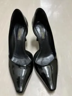 LOUIS VUITTON パンプス ブラック エナメル　22.5のサムネイル