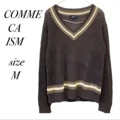 【COMME CA ISM】コムサイズム ニット セーター 長袖 トップス