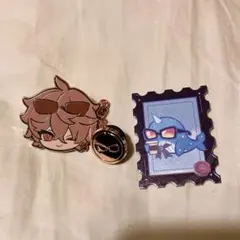 原神 フェス FES 2026 玩点无限 ピンバッジ ステッカー　タルタリヤ