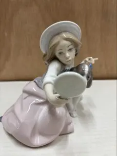 極美品】リヤドロ LLADRO 私のパピィたち 6419 置物 少女と犬 - メルカリ