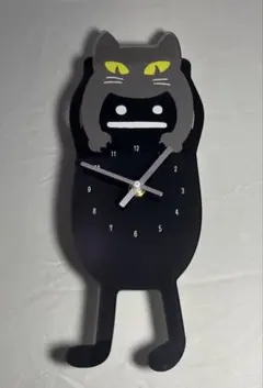 グラニフ graniph ネコカブリビューティフルシャドー ウォールクロック