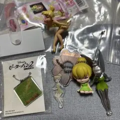 5点　ティンカー・ベル アクリルチャームセット