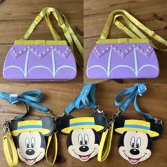 ディズニーバケーションパッケージ ポップコーンバケット2個 パスケース3個