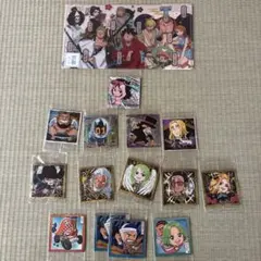 ワンピース ウェハース　シールセット　クリアケース付