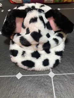 【美品】Disney 101匹わんちゃん　被り物  フワフワ