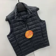 新品★メンズ★Mサイズ★ウルトラライトダウンベスト チャコール 36841