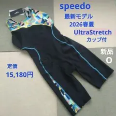 O 新品 speedo 練習水着 UltraStrech カップ付 UVガード O 新品 speedo UltraStrech 練習水着 カップ付 撥水 UV - メルカリ
