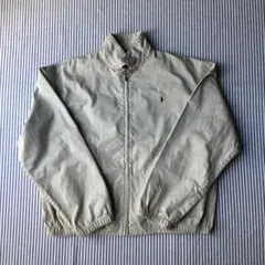 【米国製】80's 90's ポロバイラルフローレン スウィング L ベージュ