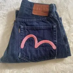 EVISU ピンク刺繍 赤耳 2000 濃紺 26.32のサムネイル