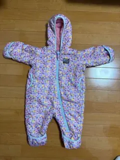 CAMP PICNIC 花柄フード付きリバーシブルアウター 70cm未満