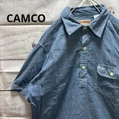 CAMCO シャンブレーシャツ プルオーバーシャツ アメカジ 古着 XL 定番のサムネイル