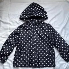 babygapキッズ ドット柄 フード付き ウィンドブレーカー