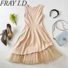 【FRAY I.D】アシメトリフレアーワンピースのサムネイル