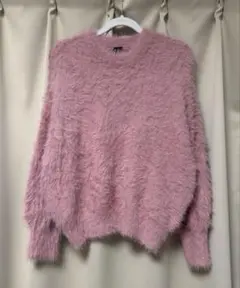 しまむら購入HK WORKS LONDON シャギーニット　プラスサイズ