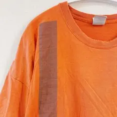 GILDAN 【2XL】オレンジ Tシャツ ウルトラコットン　カジュアル　大きめ