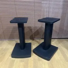 スピーカースタンド ブラック 2個セット - メルカリ