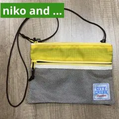 niko and... CITYCREEK サコッシュ ショルダーバッグメッシュのサムネイル